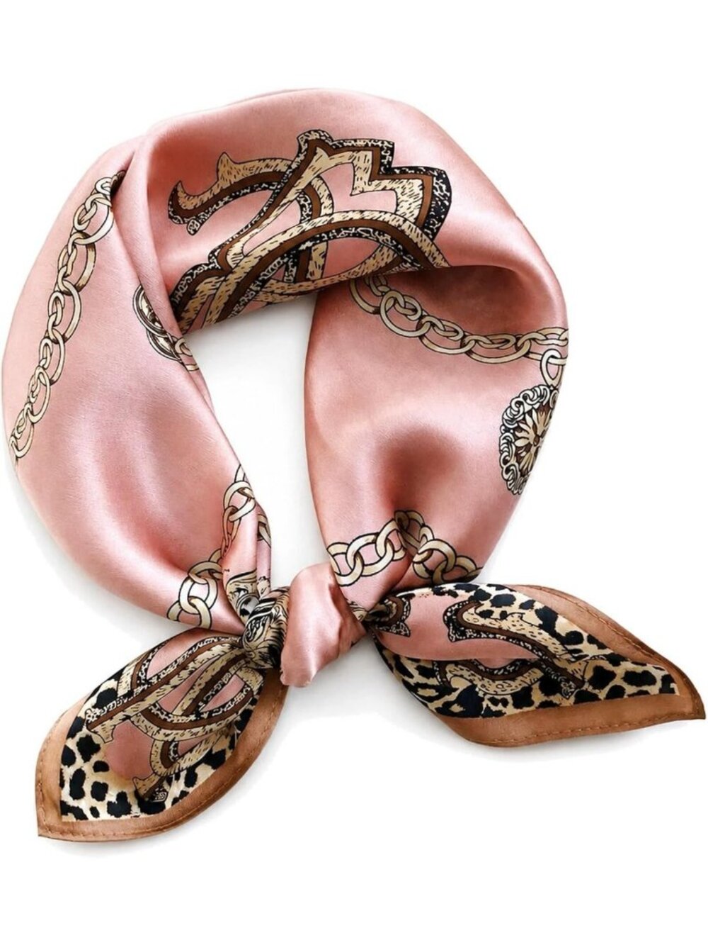 Luxurious 100% Mulberry Silk Neck Scarf for Women | 21x21 Inch Fashion Accessory